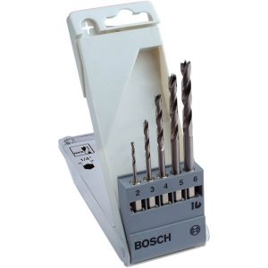 Bosch 2608595525 Borrset för trä med sexkantsskaft