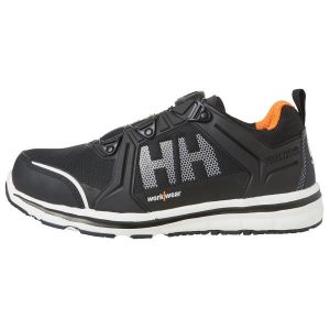 H/H Workwear Oslo BOA Low Skyddssko S3, svart, aluminiumhätta Strl 43