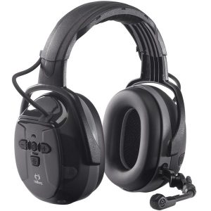Hellberg Xstream LD Hörselskydd Bluetooth, medhörning, hjässbygel, bommik.