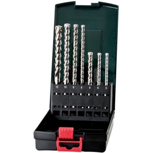 Metabo 626245000 Borrsats SDS-plus P4P, 7 delar