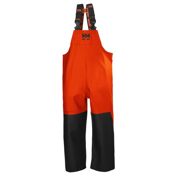 H/H Workwear Storm Regnbyxa svart/orange M