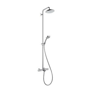 Takduschset Hansgrohe Croma 220 Showerpipe med Badkarsblandare 150 cc