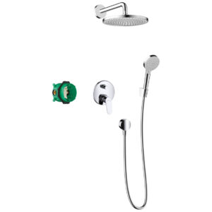 Takduschset Hansgrohe Crometta S 240 för Inbyggnad 1jet