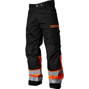 Vidar Workwear V500552C048 Arbetsbyxa orange/svart C48