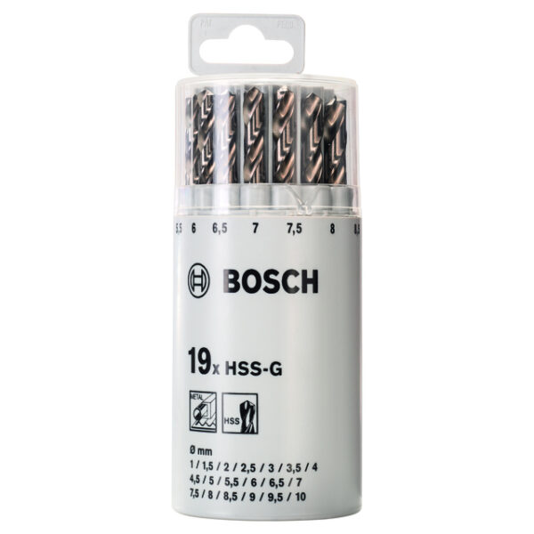 BORRSET HSS-G 1-10MM 19ST | Beijerbygg Byggmaterial