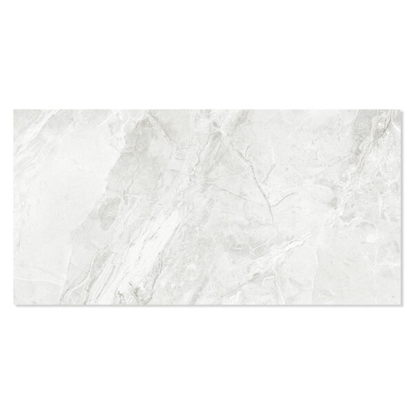 Marmor Klinker Tomelloso Ljusgrå Polerad 60x120 cm
