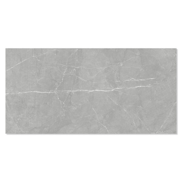 Marmor Klinker Leto Ljusgrå Polerad Rak 60x120 cm