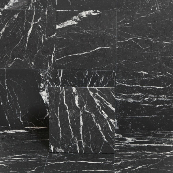 Marmor Arredo Nero Marquina Svart Matt 30x30 cm