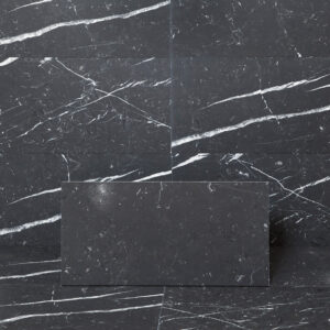 Marmor Arredo Nero Marquina Svart Matt 30x60 cm