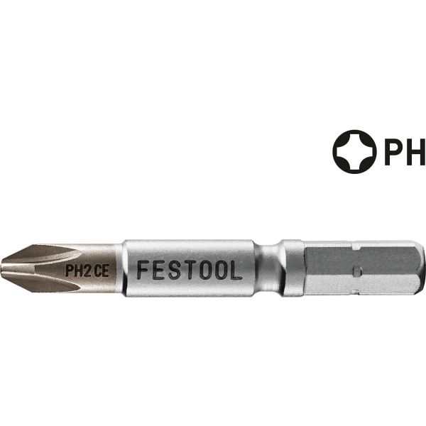 Festool PH 3-50 CENTRO/2 Bits 50 mm, 2-pack PH 3