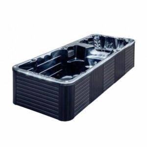 Swebad Hydro Zone Swimspa 5,91 x 2,3 x 1,3 m, 1750/5000L Pearl Shadow