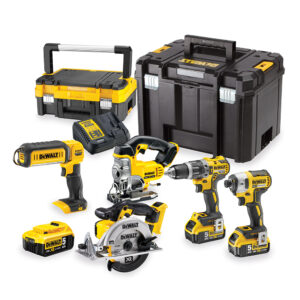 Maskinkit Dewalt DCK551P3T-QW Med batteri och laddare 18 V