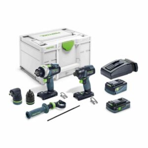 Festool TID 18 5,0/4,0-Set TPC 18/4 Verktygspaket med batteri och laddare