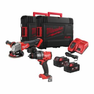 Milwaukee 4933492518 Verktygspaket med batteri och laddare