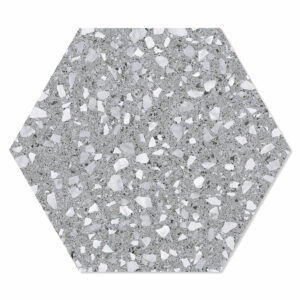 Hexagon Klinker Venice Spark Grå 25x22 cm