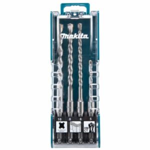 Makita D-74136 Borrsats SDS-Plus, 4 delar