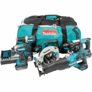 Makita DLX5032T Verktygspaket med batteri och laddare