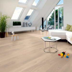 Parkettgolv Tarkett Shade Ek Satin White Plank