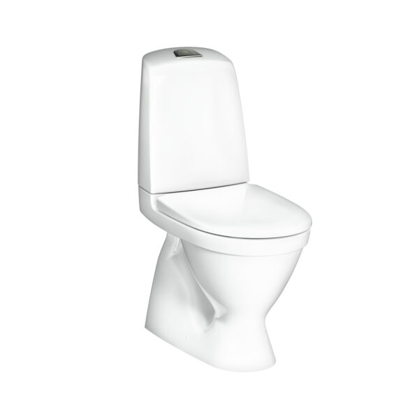 Toalettstol Gustavsberg Nautic 1500 C+ Limning Hygienic Flush Slim-Seat