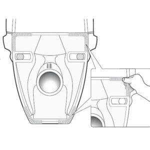 Dämpningslist Ifö till Vägghängda Toaletter