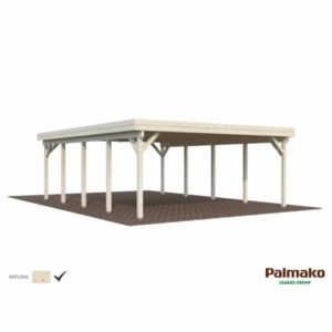 Palmako Karl Carport 45,7 m²/inv. 40,6 m², obehandlad