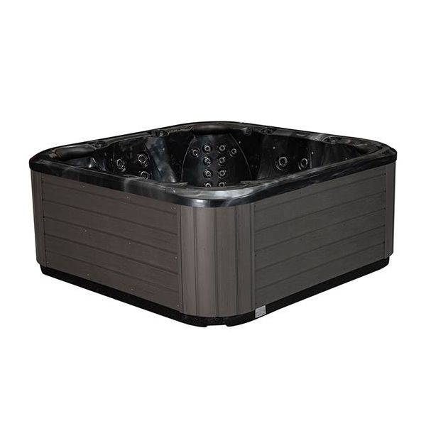 Swebad Bärnsten Spabad 2,2 x 2,2 x 0,92 m, 1300L Pearl Shadow